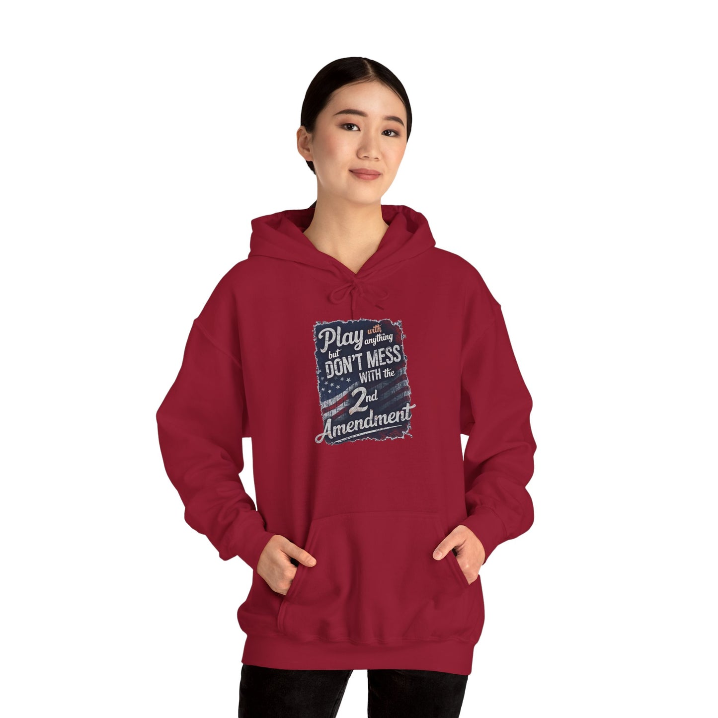 Don't Mess with the 2nd Amendment Patriotic Hoodie