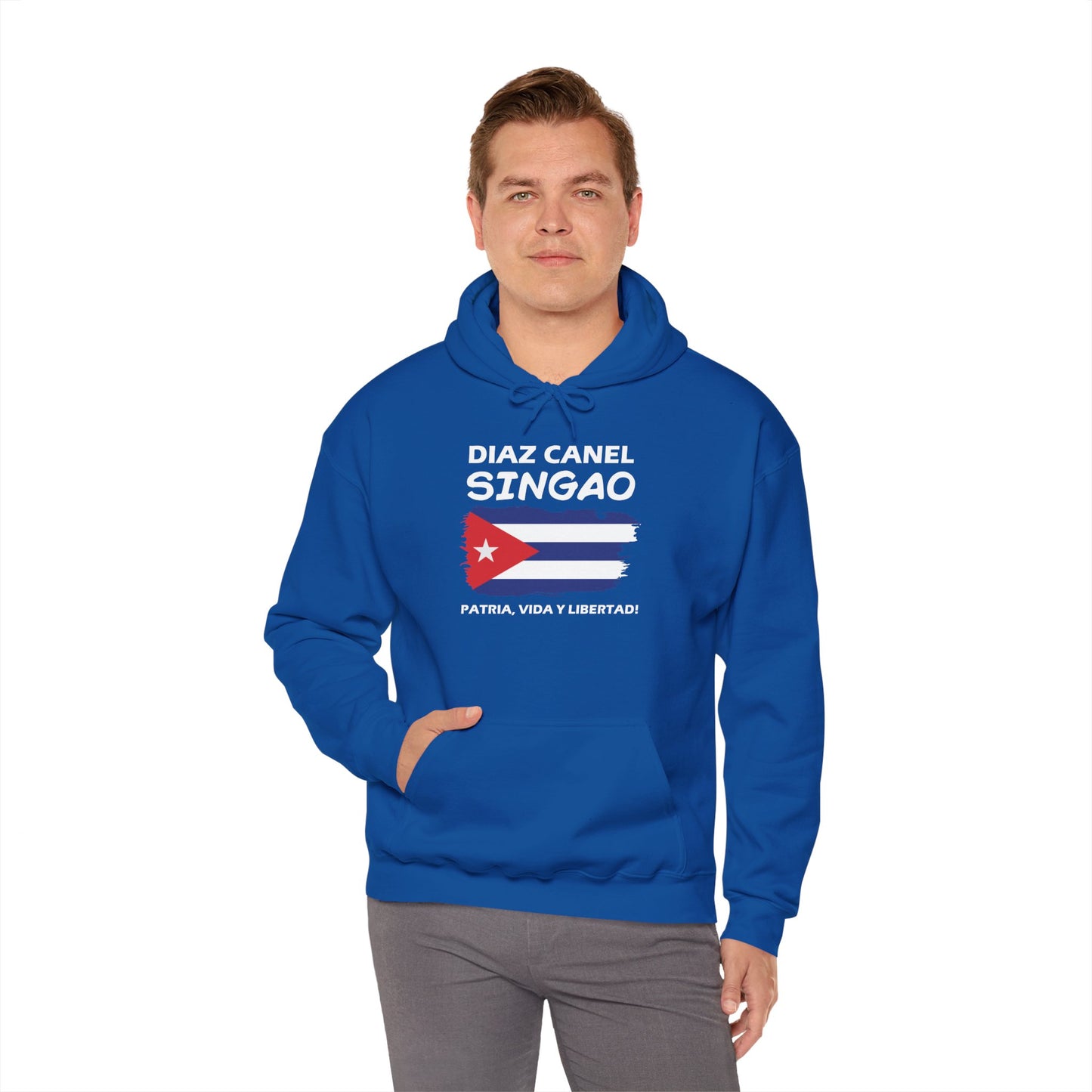 Díaz Canel Singao Patriótico Hoodie