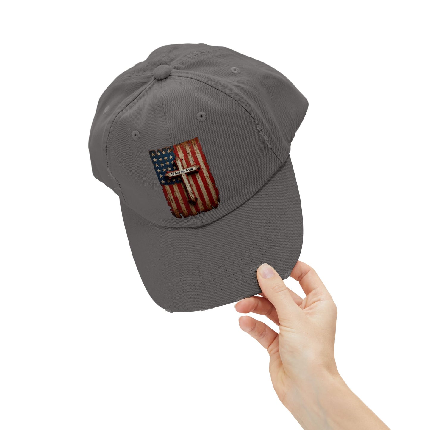 In God We Trust Patriotic Printed Hat