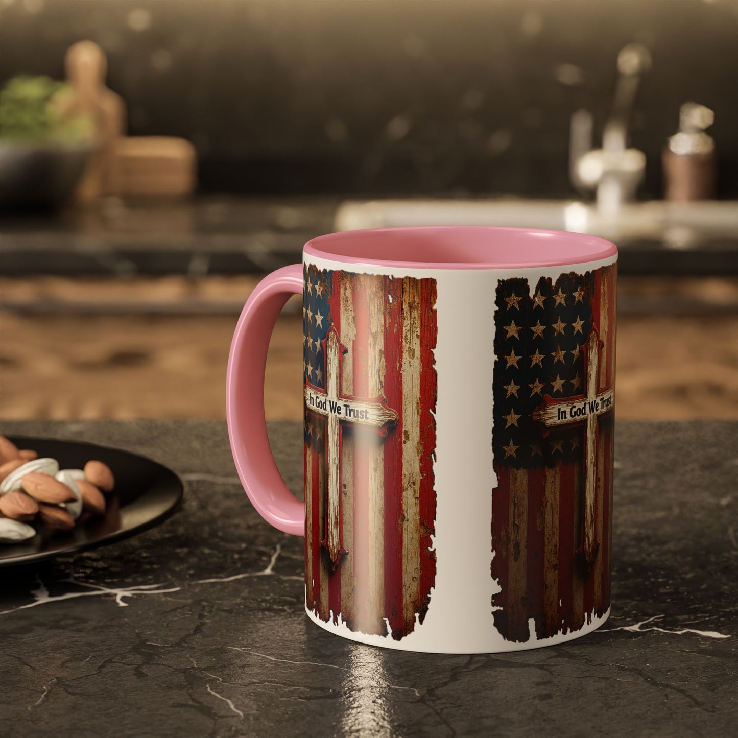 In God We Trust Patriotic Coffee Mug