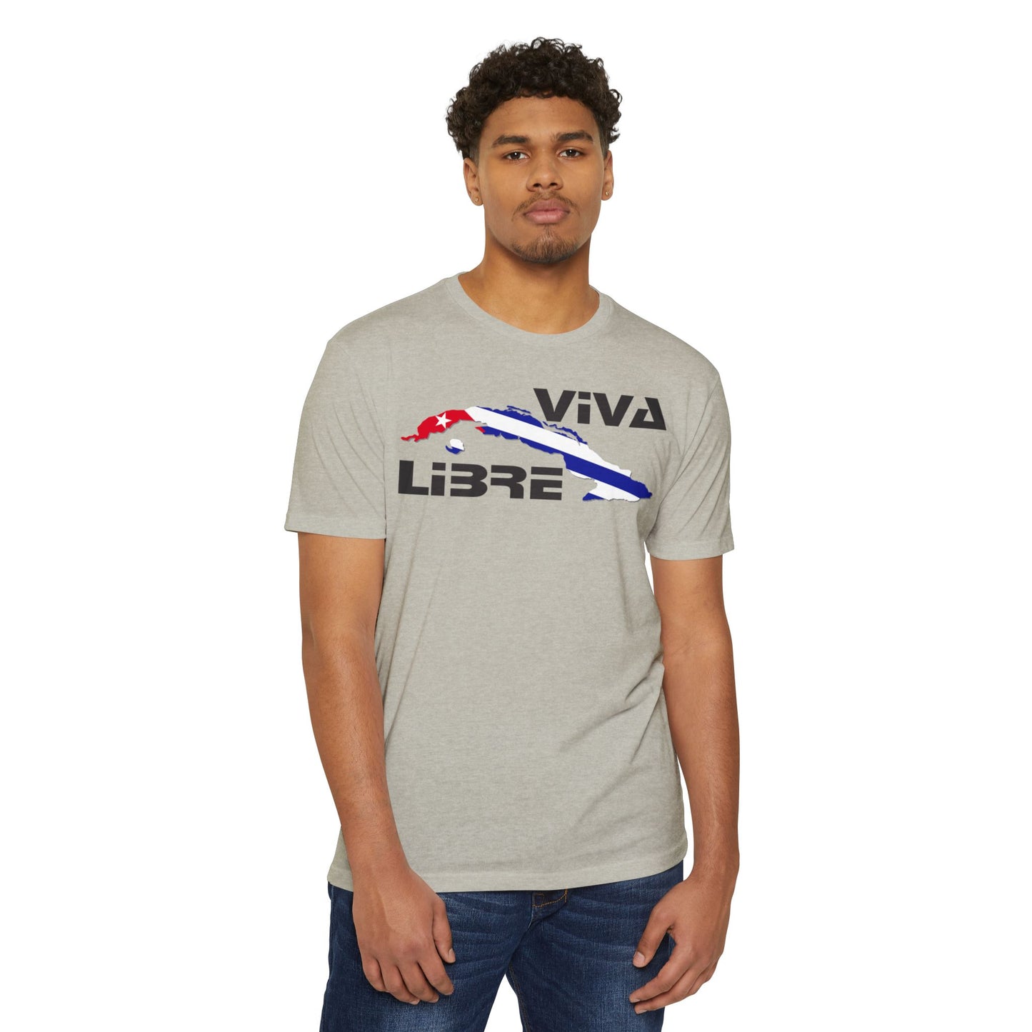 Viva Cuba Libre Patriótica Camiseta