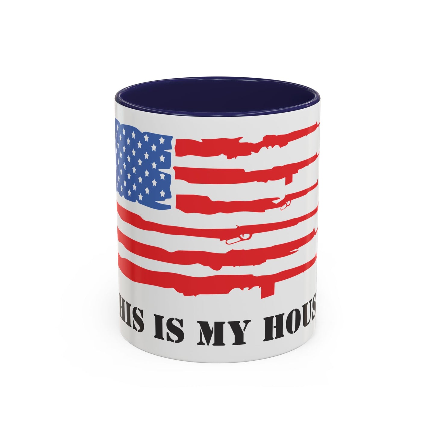 This Is My House Patriotic Coffee Mug