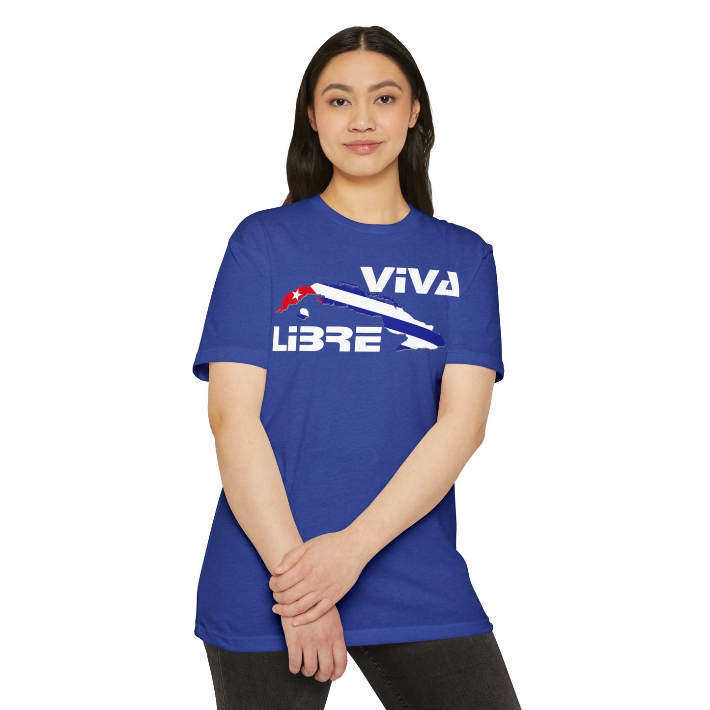 Viva Cuba Libre Patriótica Camiseta