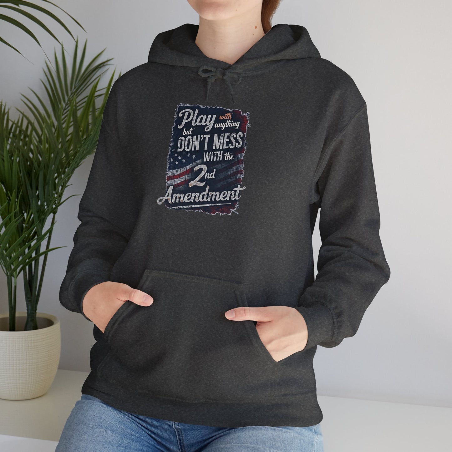 Don't Mess with the 2nd Amendment Patriotic Hoodie