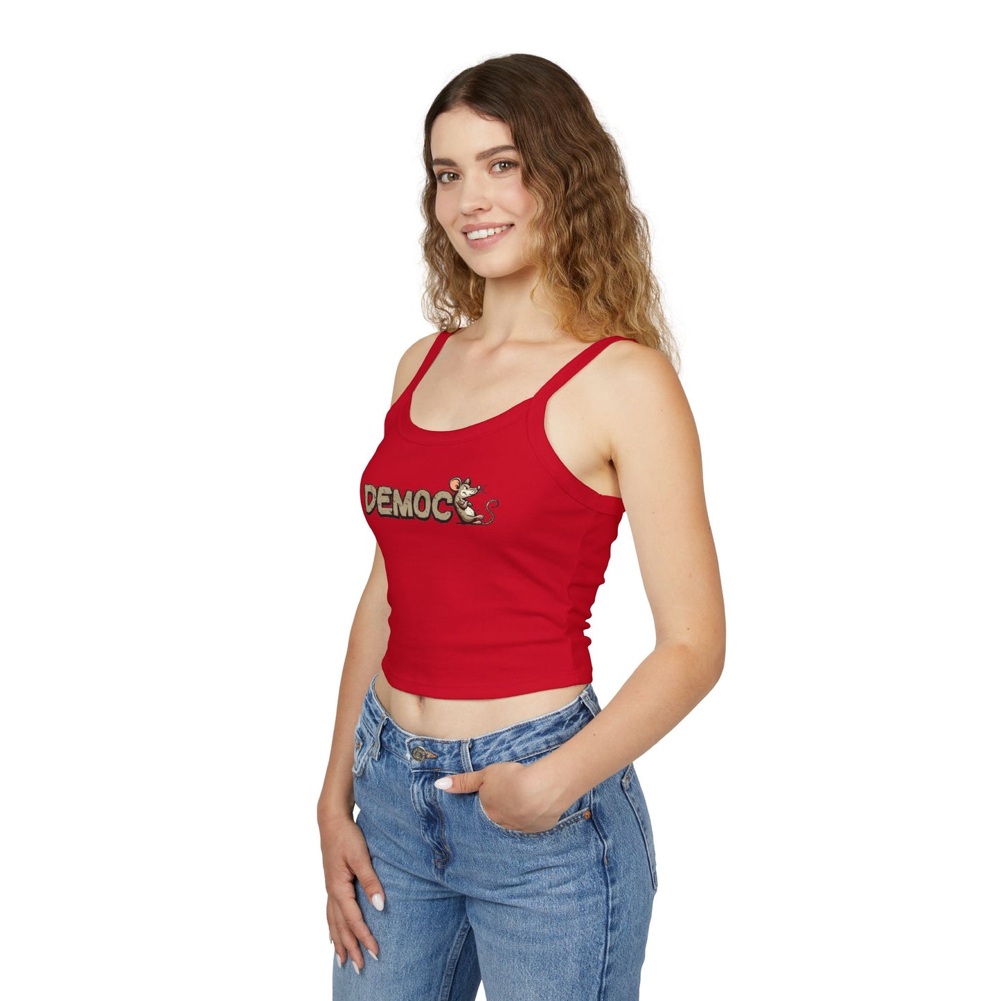 Democ-Rat Funny Political Tank Top