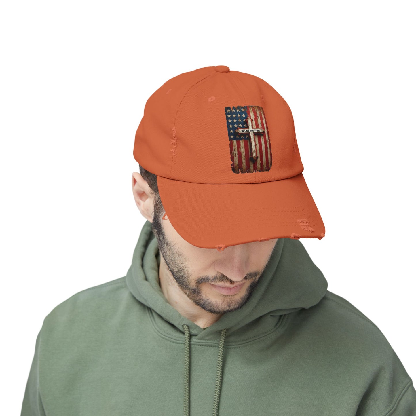 In God We Trust Patriotic Printed Hat