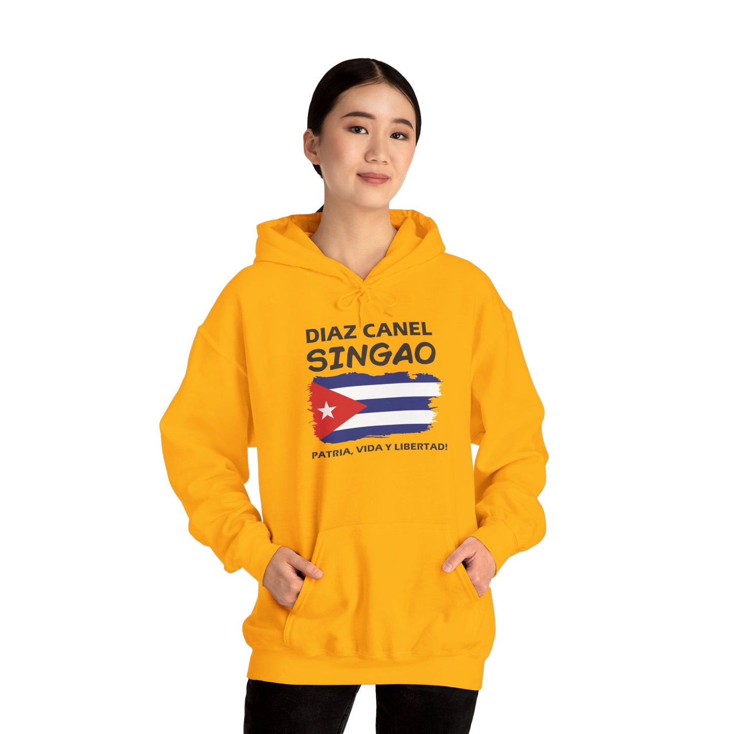Díaz Canel Singao Patriótico Hoodie