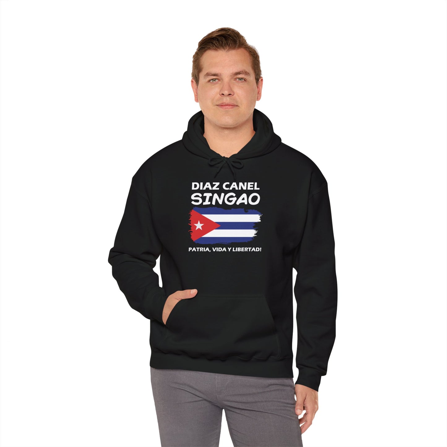 Díaz Canel Singao Patriótico Hoodie