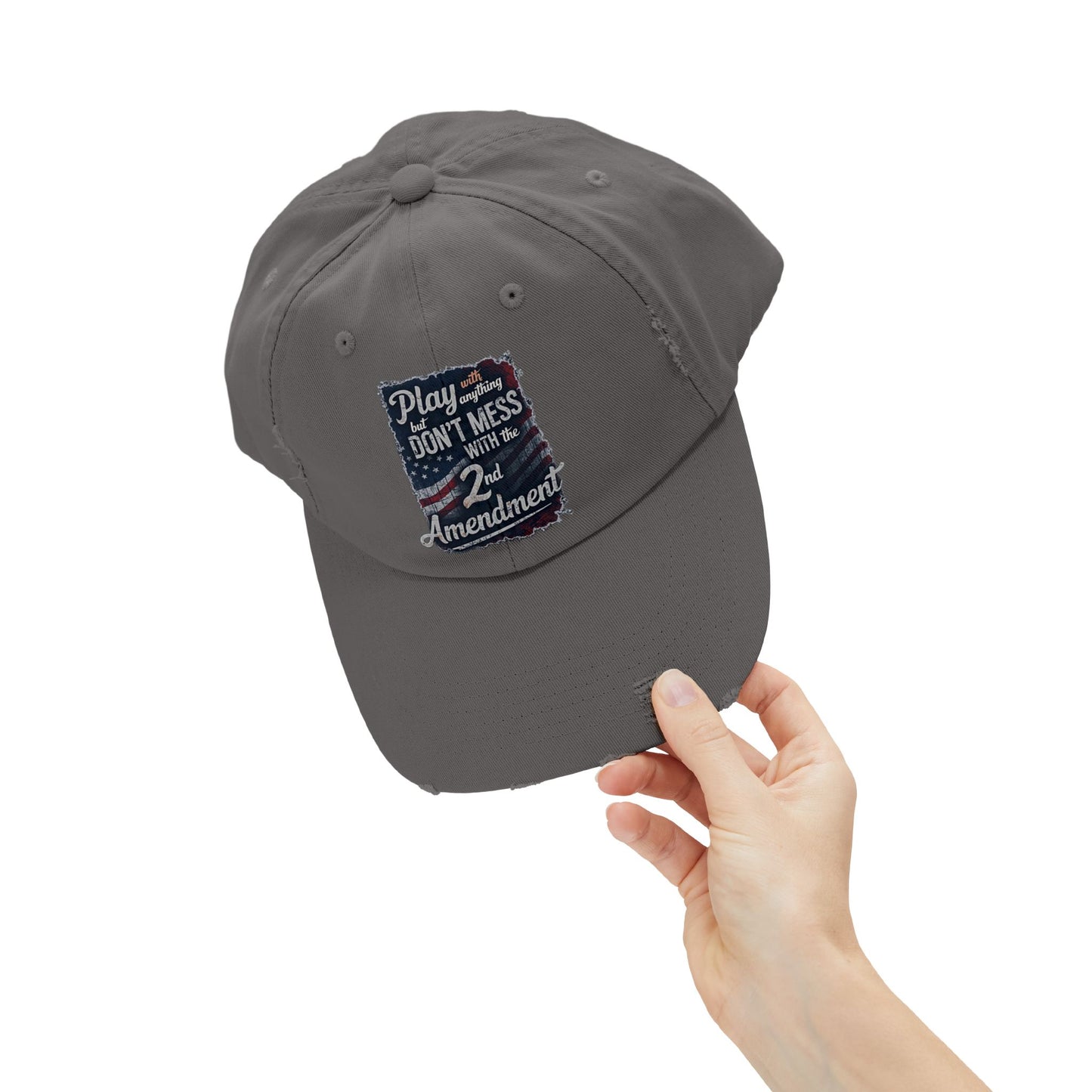 Don't Mess with the 2nd Amendment Patriotic Printed Hat