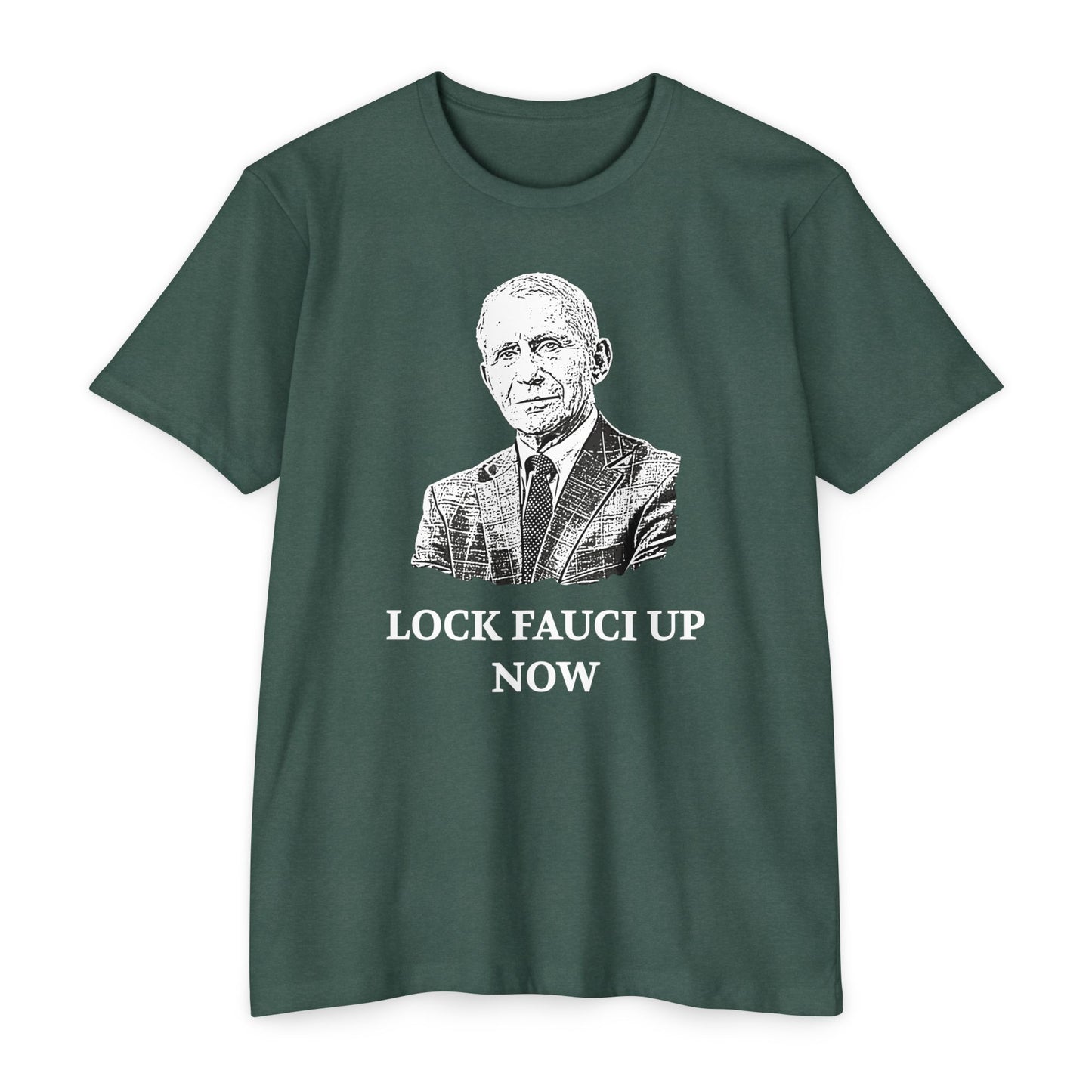 Lock Fauci Up Now Patriotic T-Shirt