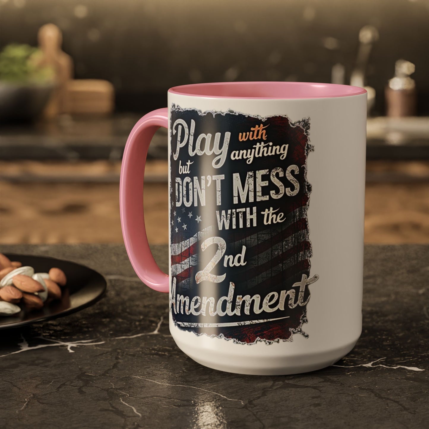 Don't Mess with the 2nd Amendment Patriotic Coffee Mug