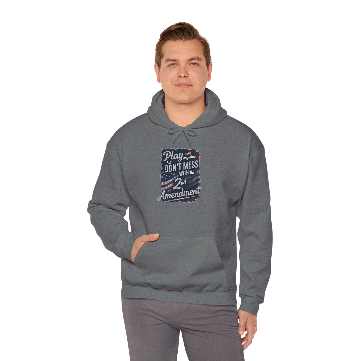 Don't Mess with the 2nd Amendment Patriotic Hoodie