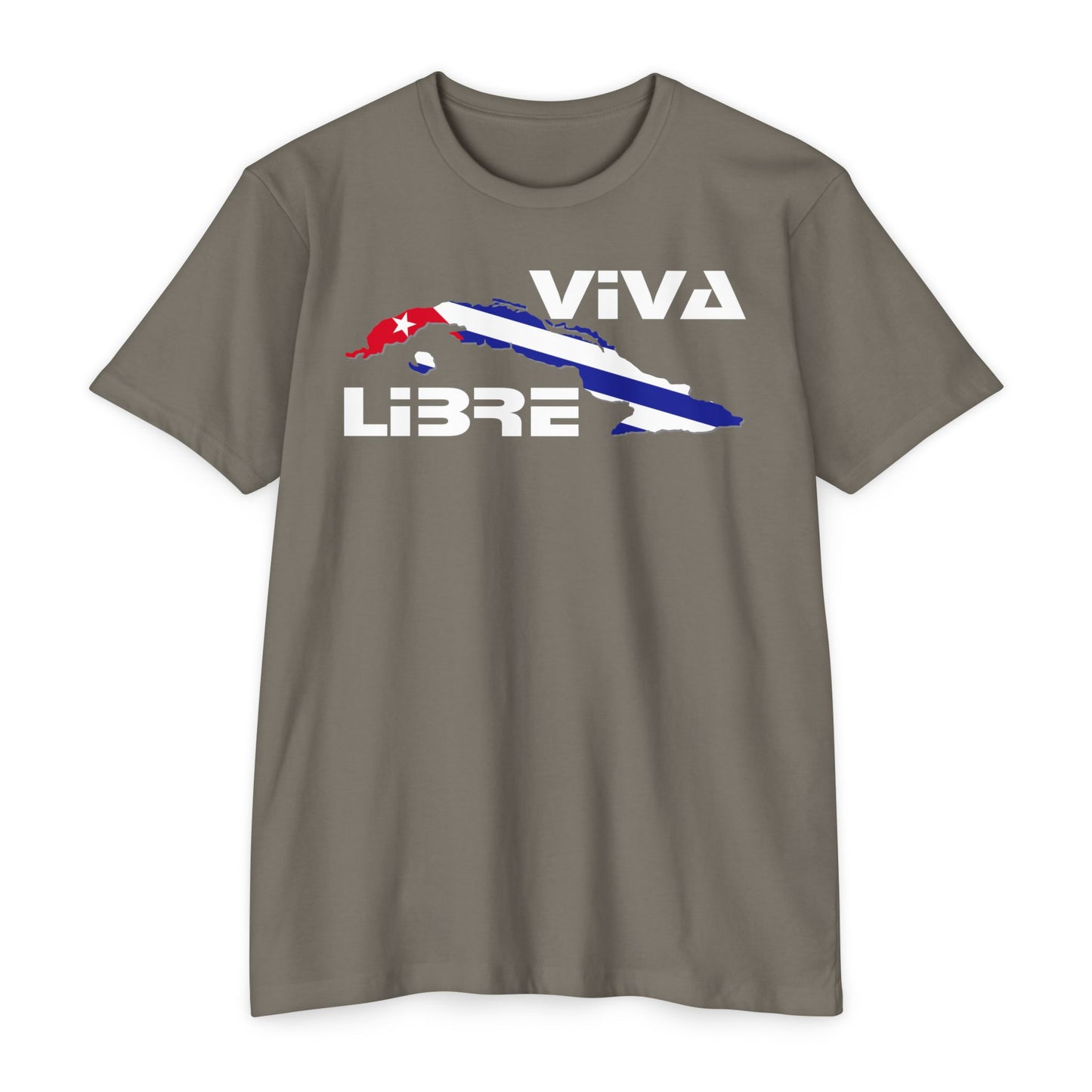 Viva Cuba Libre Patriótica Camiseta