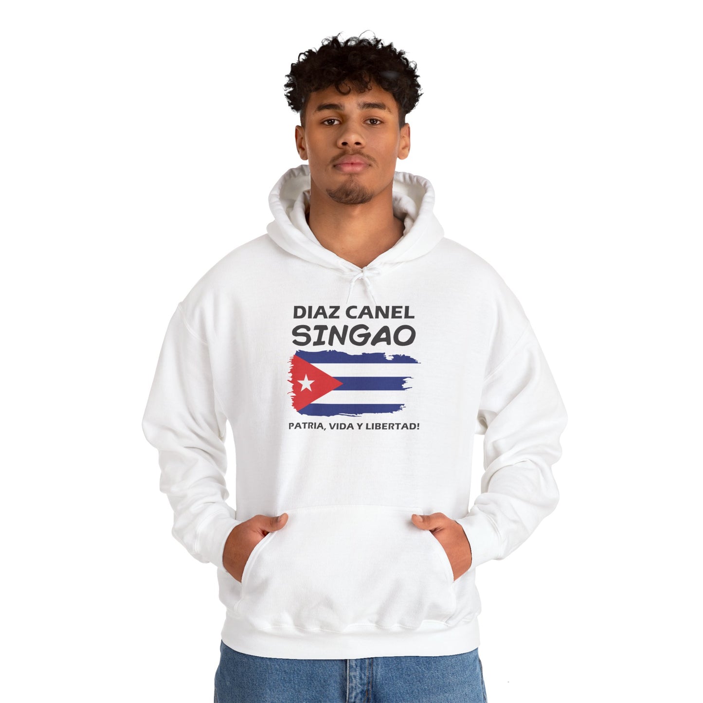 Díaz Canel Singao Patriótico Hoodie