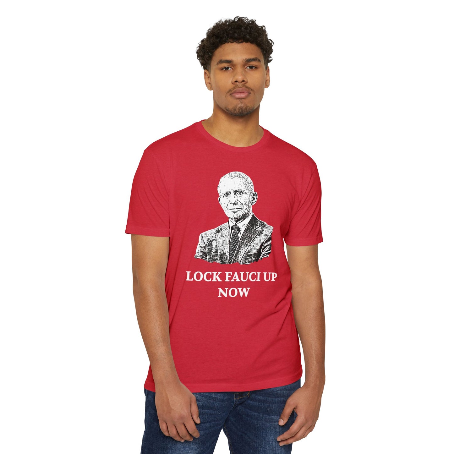 Lock Fauci Up Now Patriotic T-Shirt