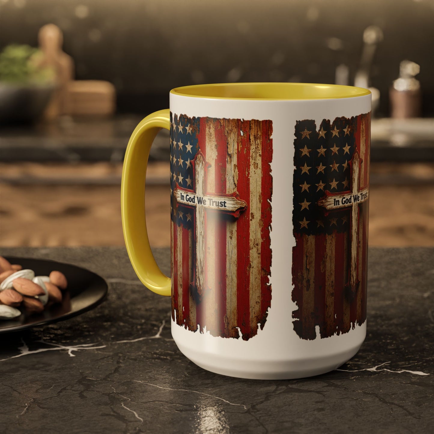 In God We Trust Patriotic Coffee Mug