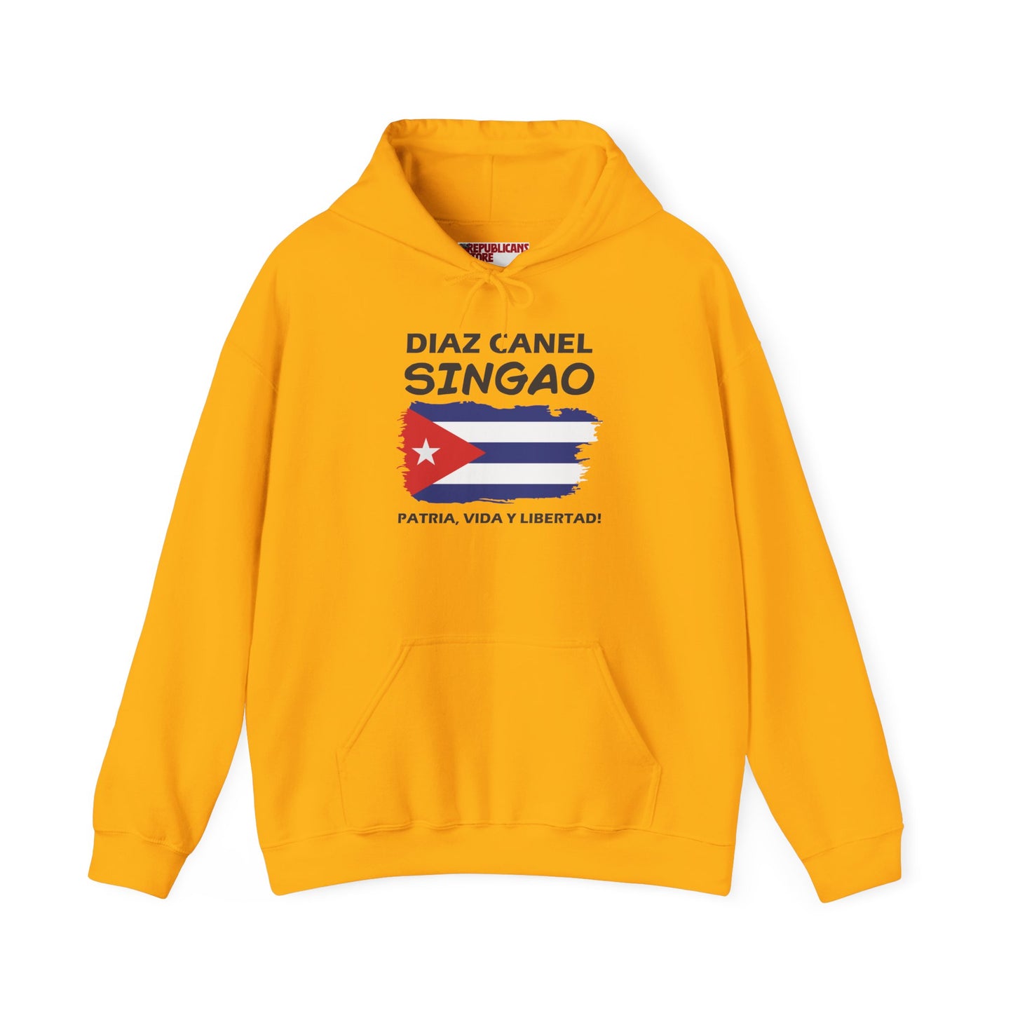 Díaz Canel Singao Patriótico Hoodie