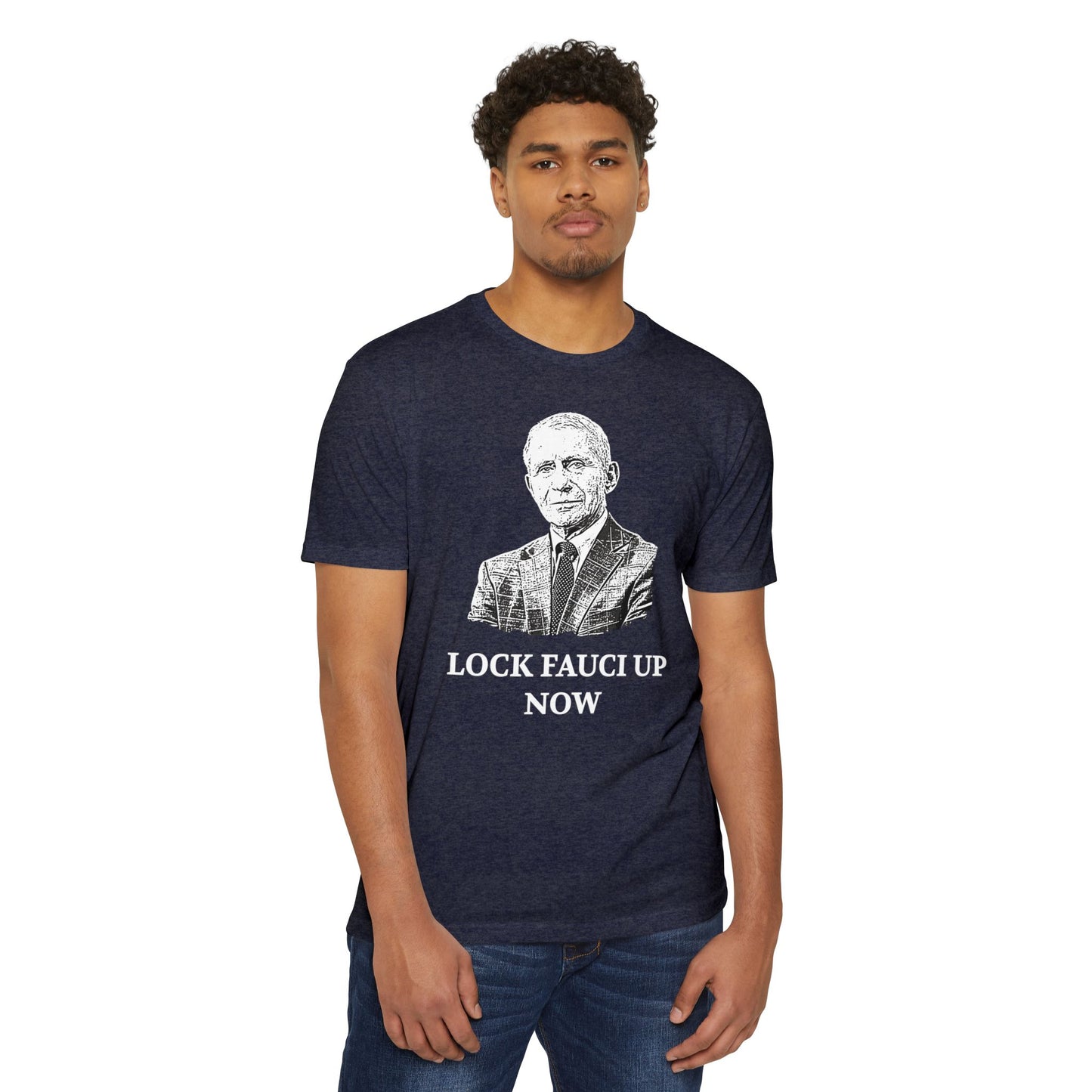 Lock Fauci Up Now Patriotic T-Shirt