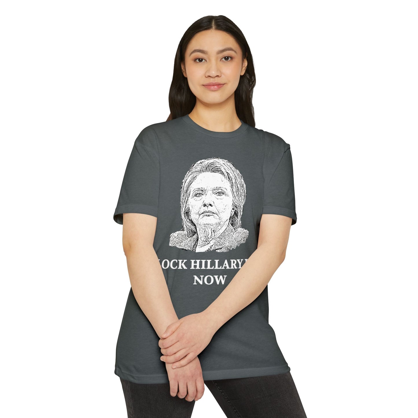 Lock Hillary Up Now Patriotic T-Shirt