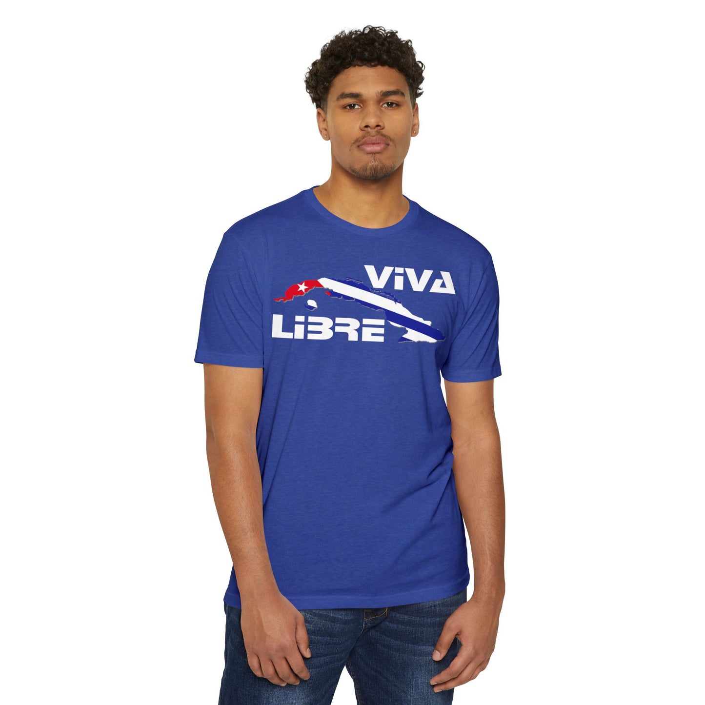 Viva Cuba Libre Patriótica Camiseta