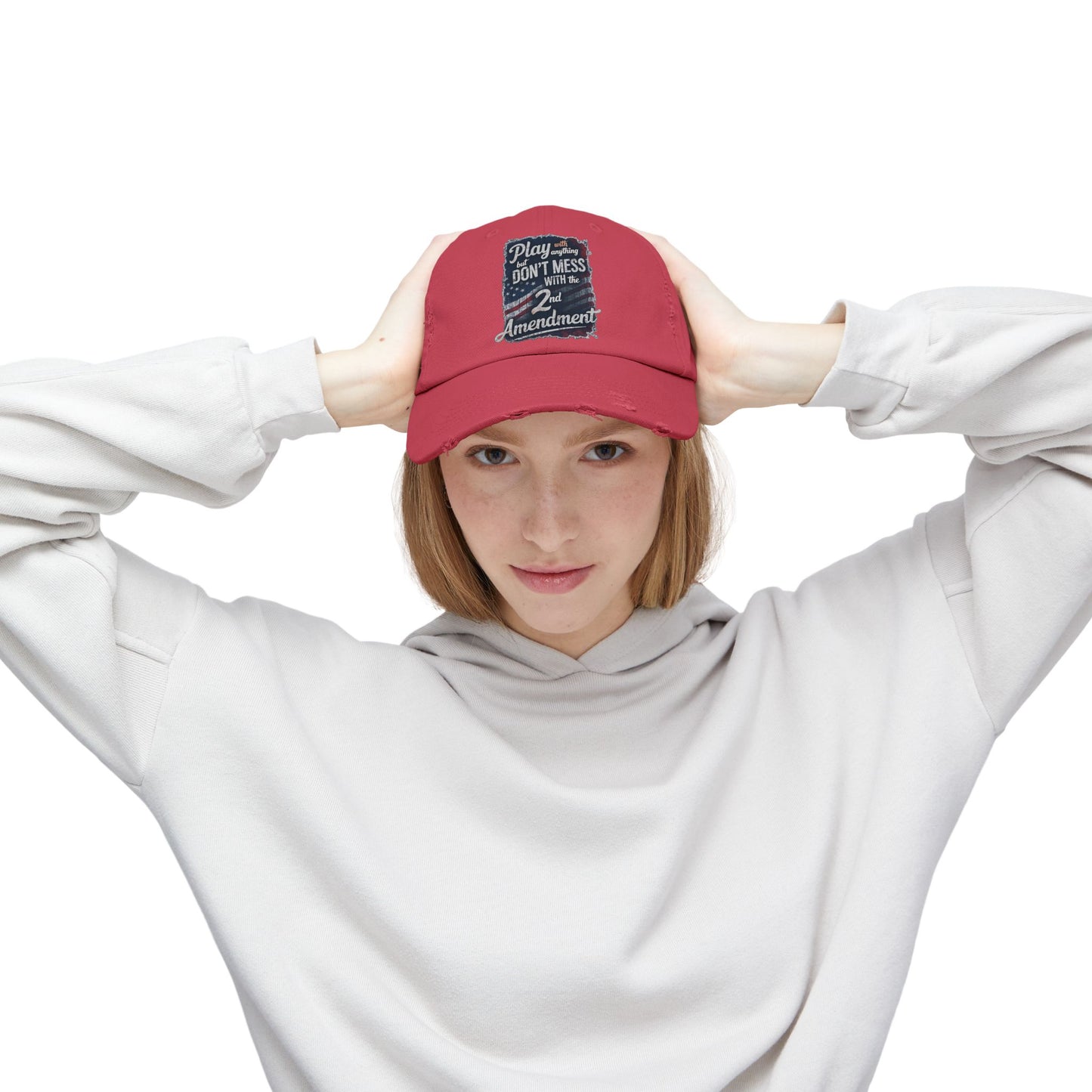 Don't Mess with the 2nd Amendment Patriotic Printed Hat