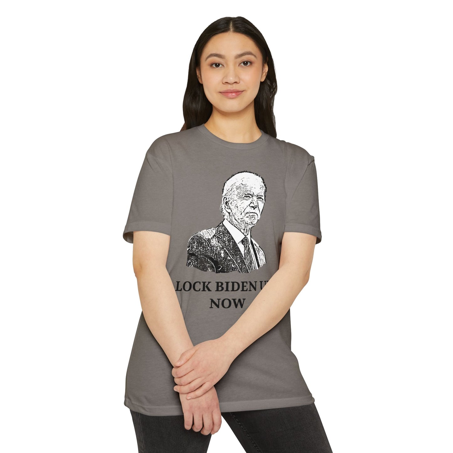 Lock Biden Up Now Patriotic T-Shirt