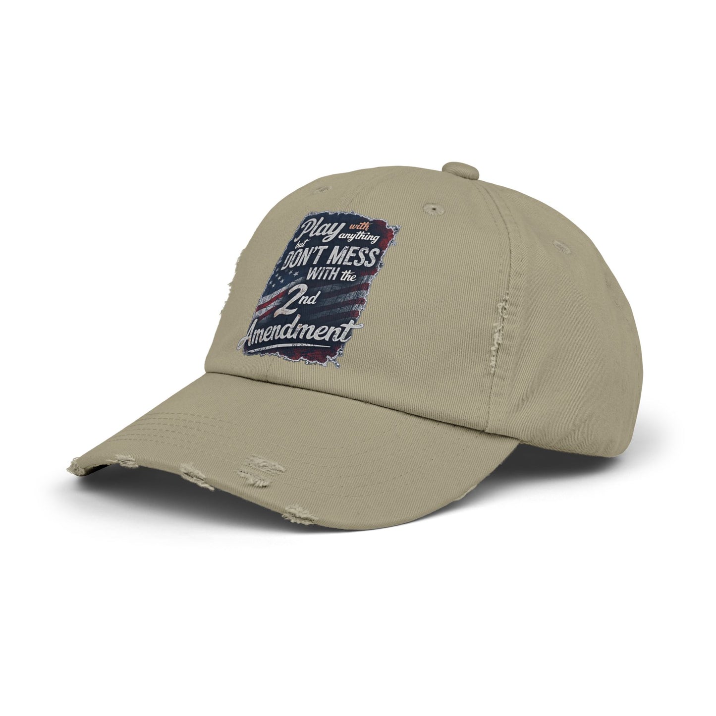 Don't Mess with the 2nd Amendment Patriotic Printed Hat