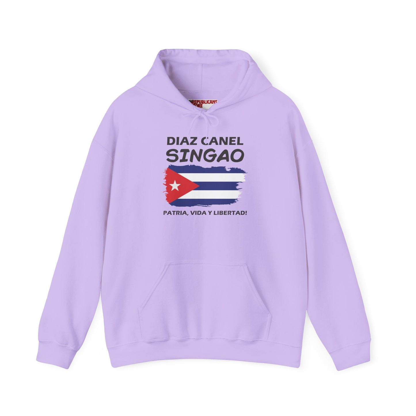Díaz Canel Singao Patriótico Hoodie