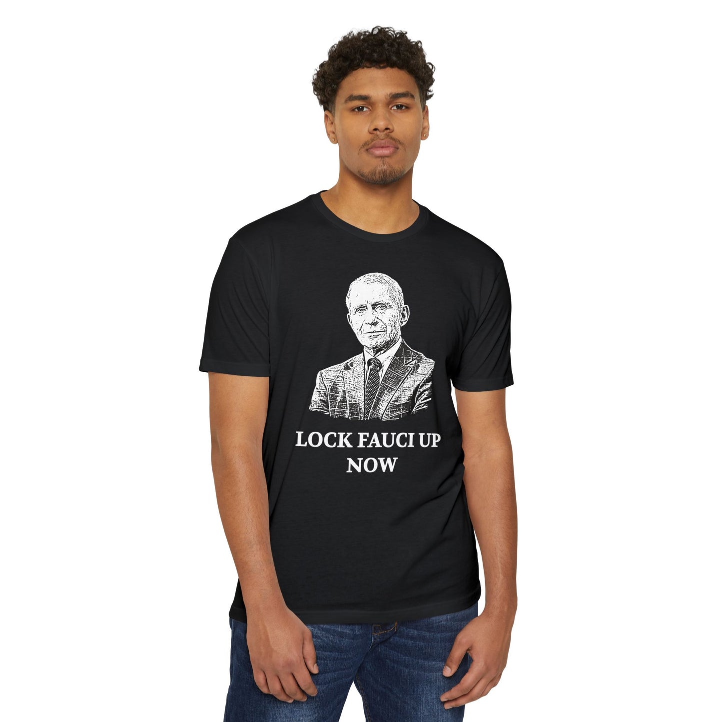 Lock Fauci Up Now Patriotic T-Shirt