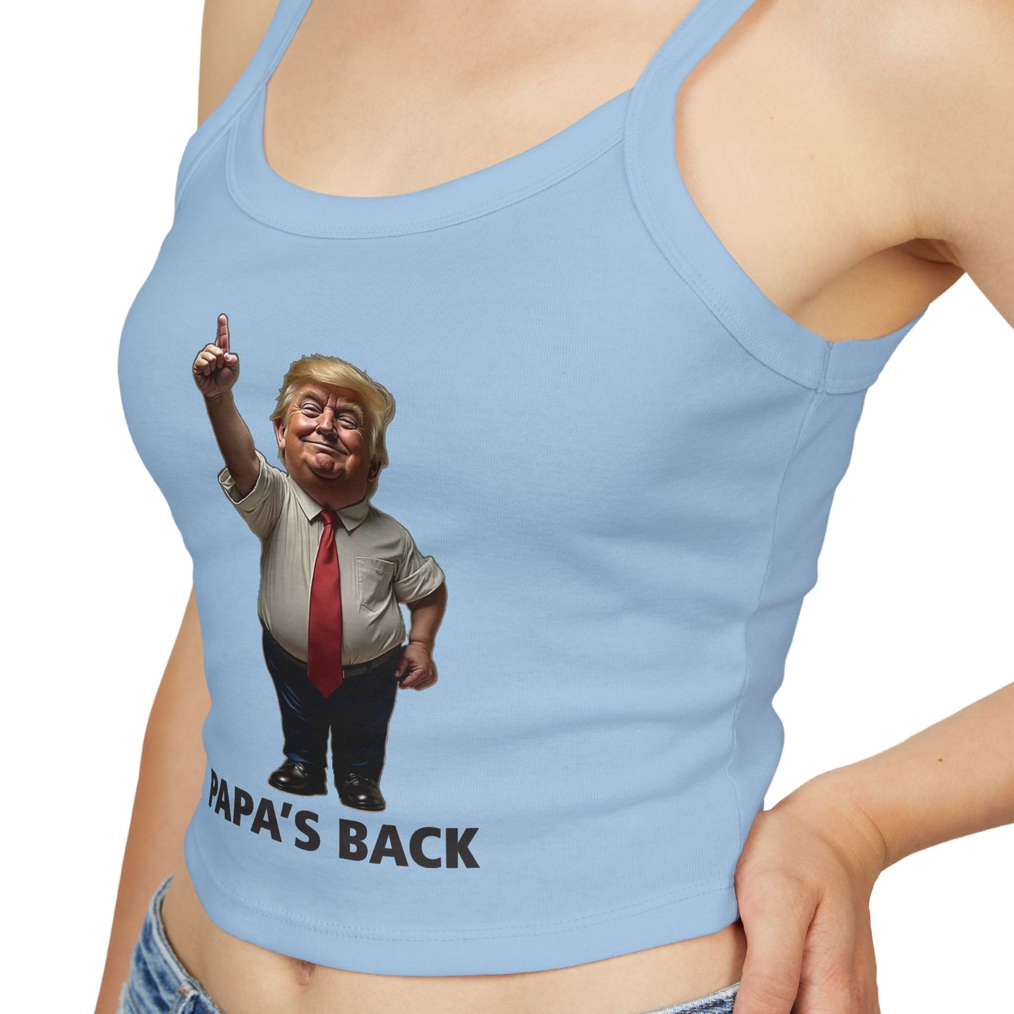 Papa's Back Patriotic Tank Top