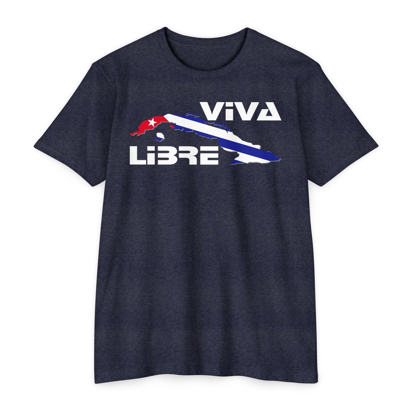 Viva Cuba Libre Patriótica Camiseta