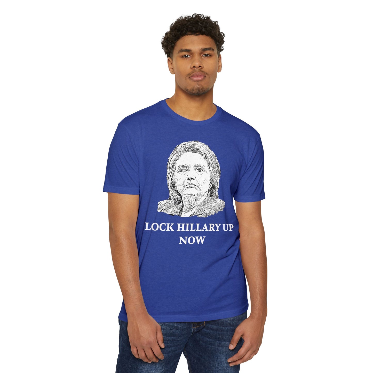 Lock Hillary Up Now Patriotic T-Shirt