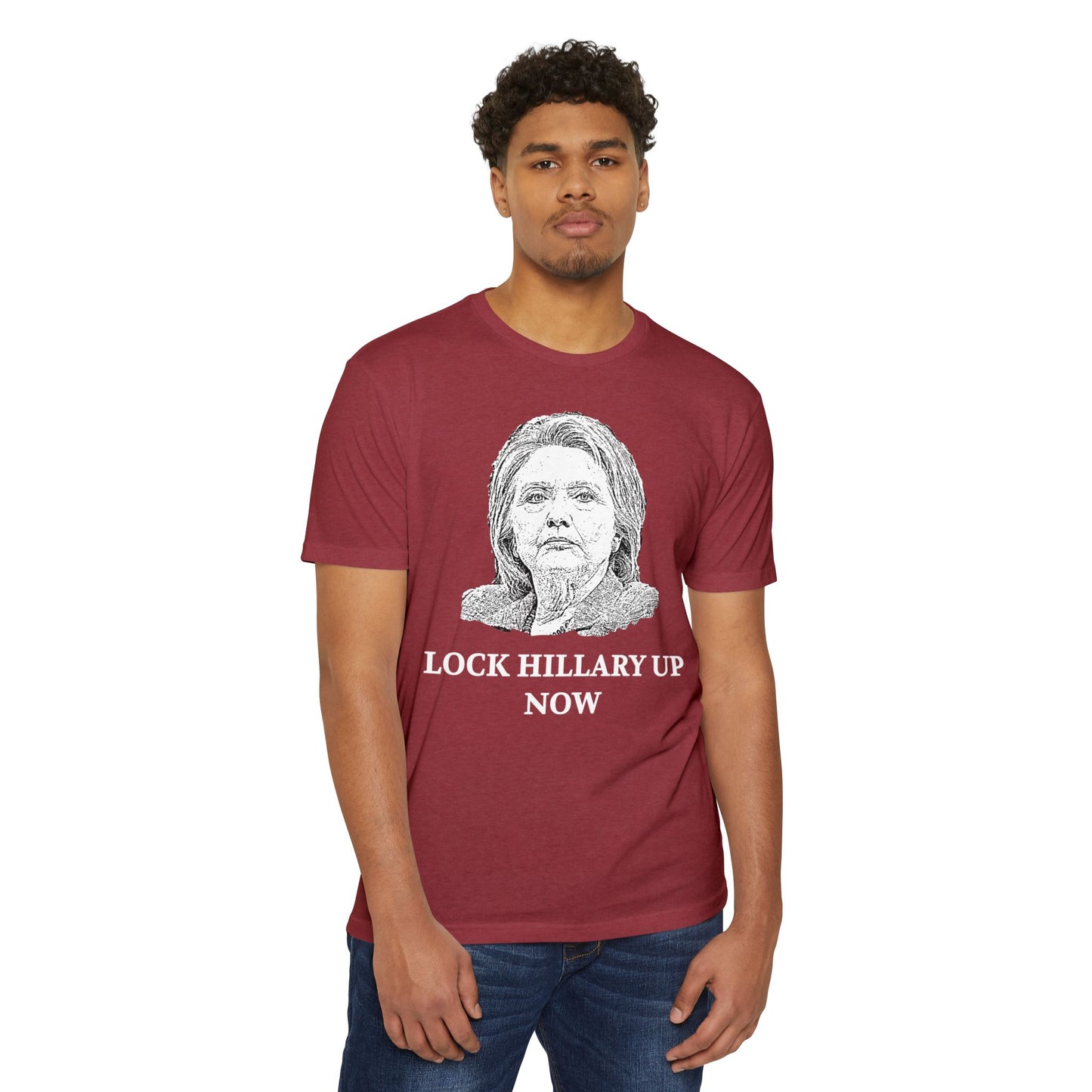 Lock Hillary Up Now Patriotic T-Shirt