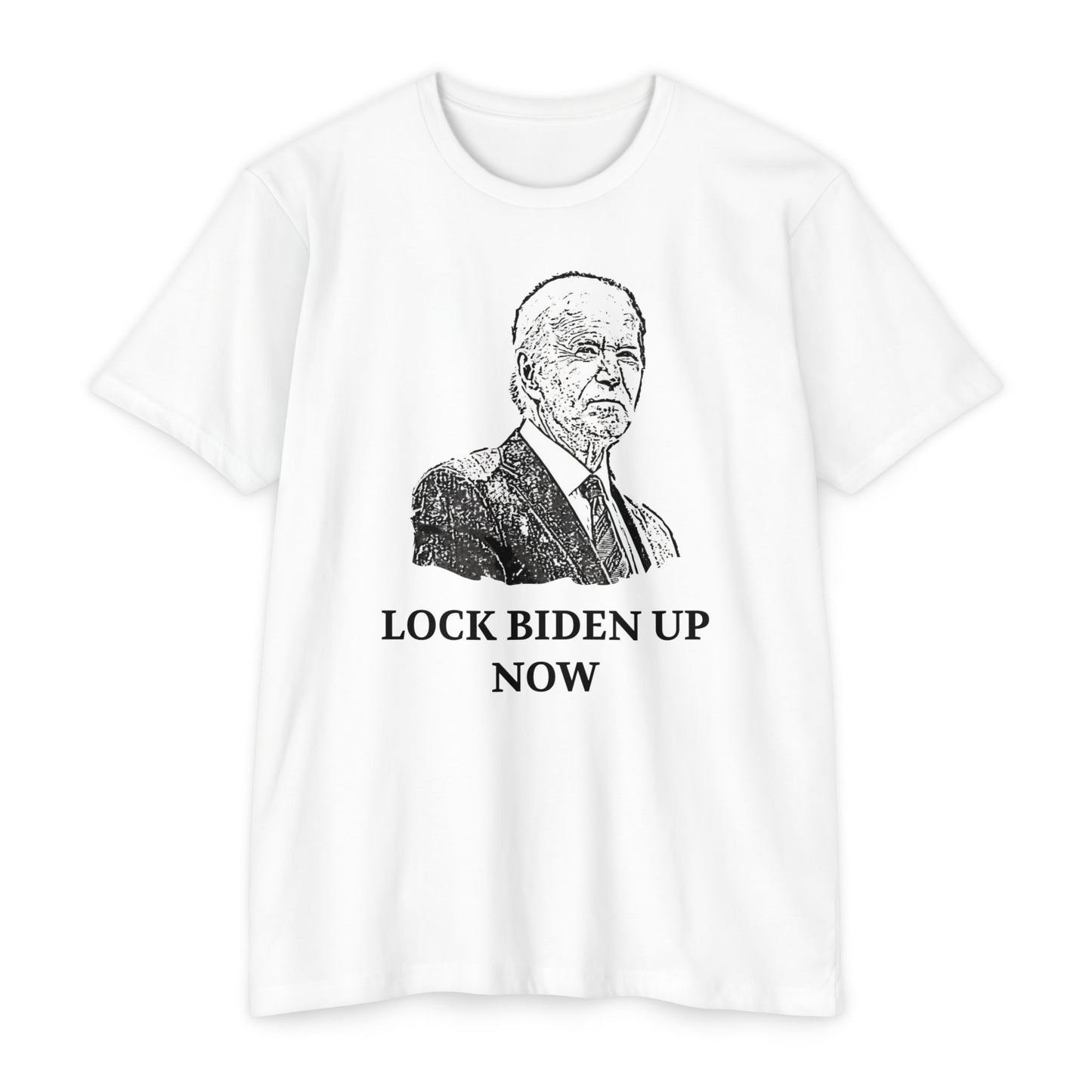 Lock Biden Up Now Patriotic T-Shirt