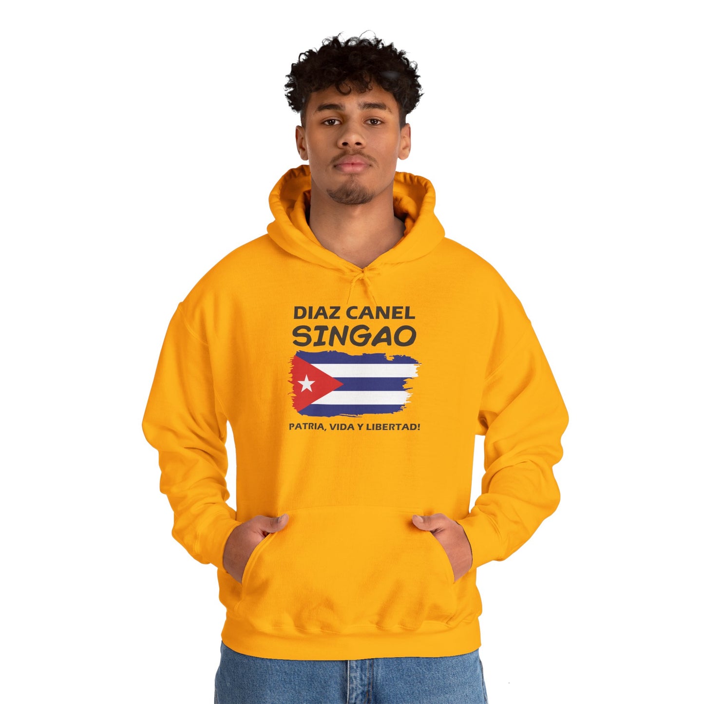 Díaz Canel Singao Patriótico Hoodie