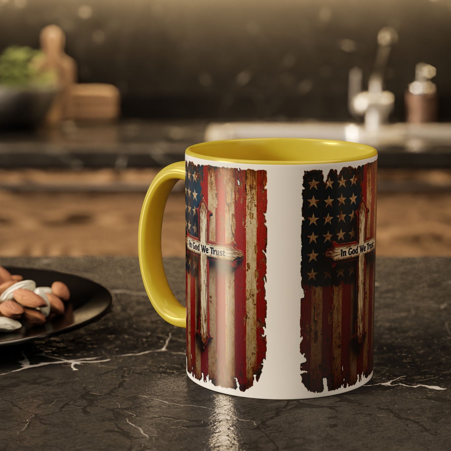 In God We Trust Patriotic Coffee Mug