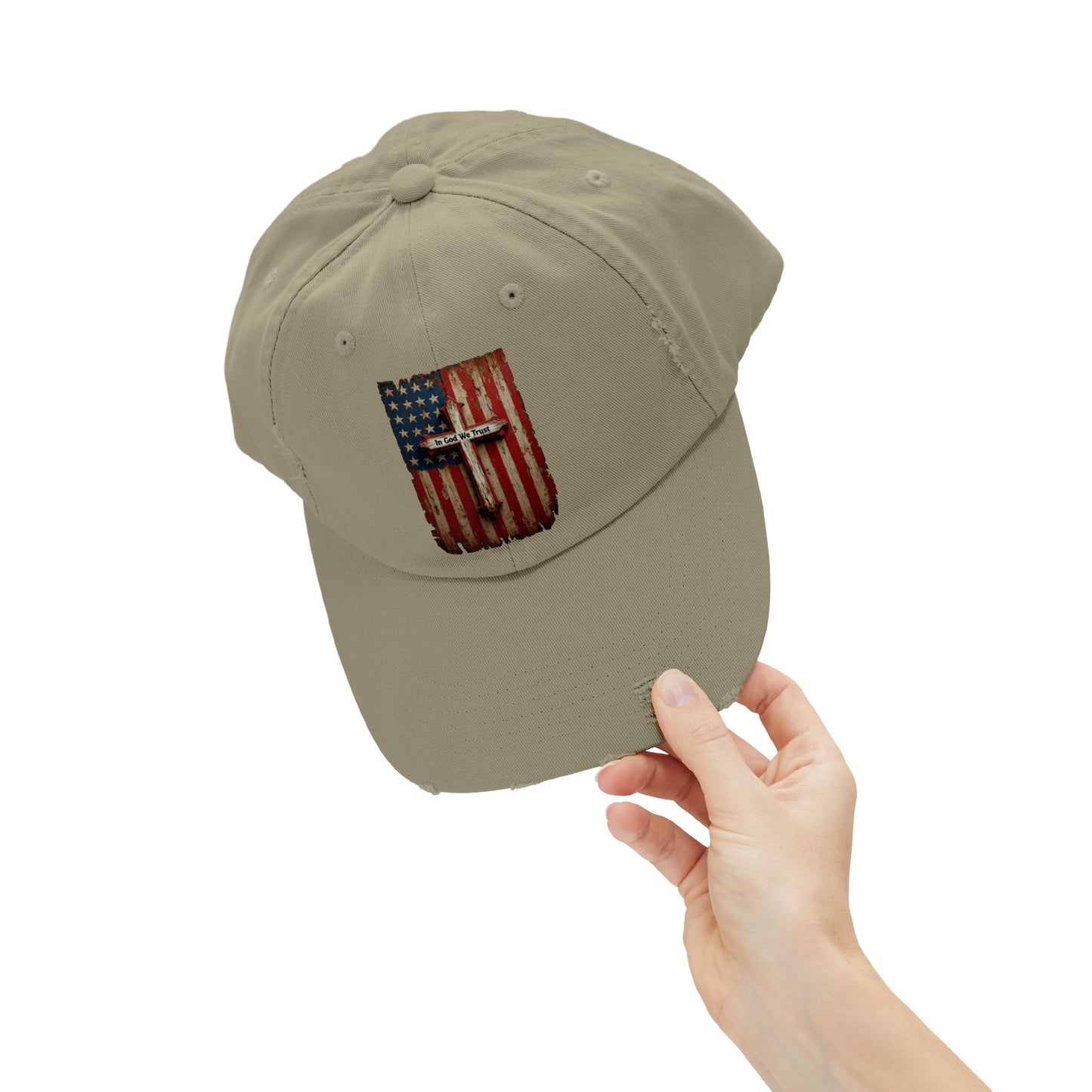 In God We Trust Patriotic Printed Hat