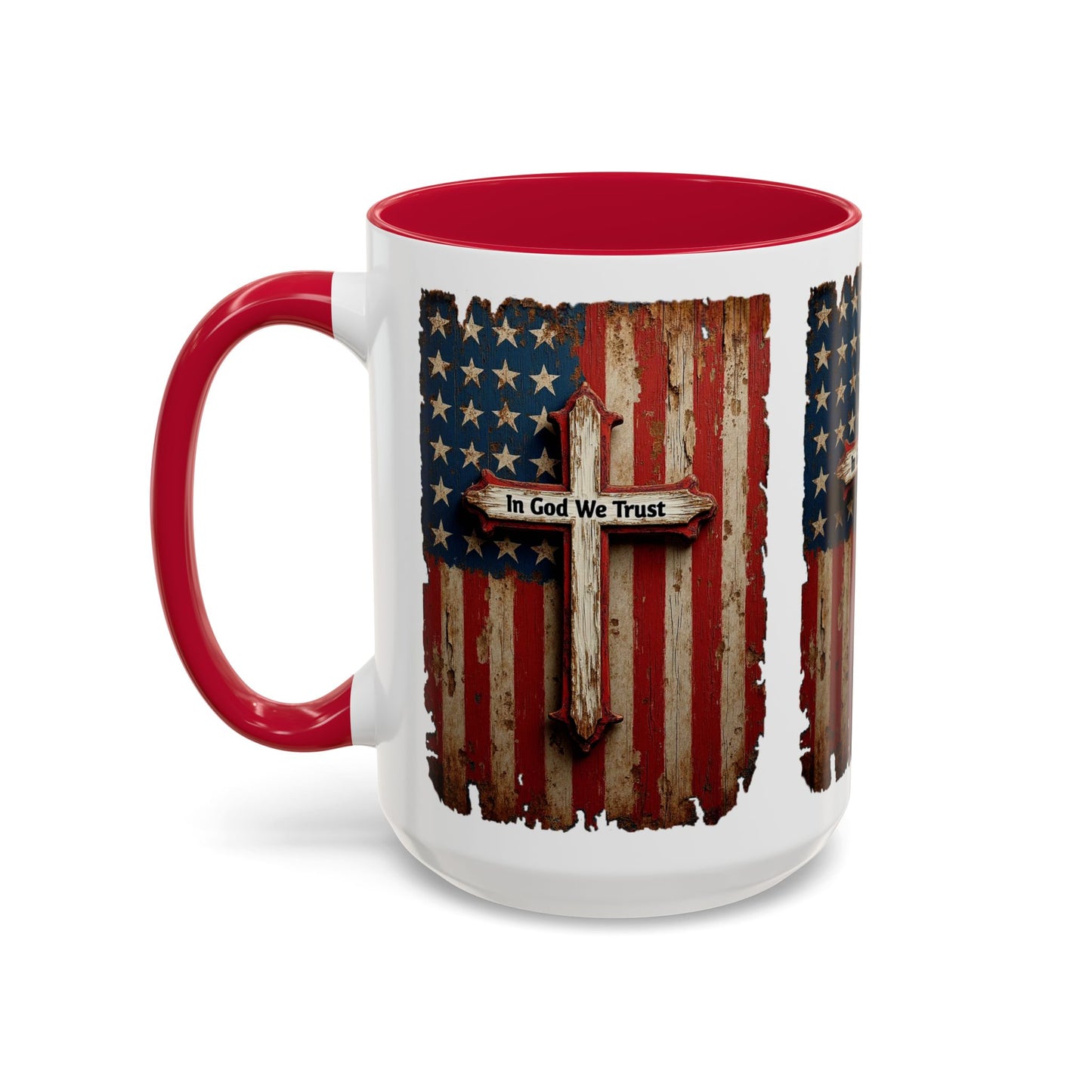 In God We Trust Patriotic Coffee Mug