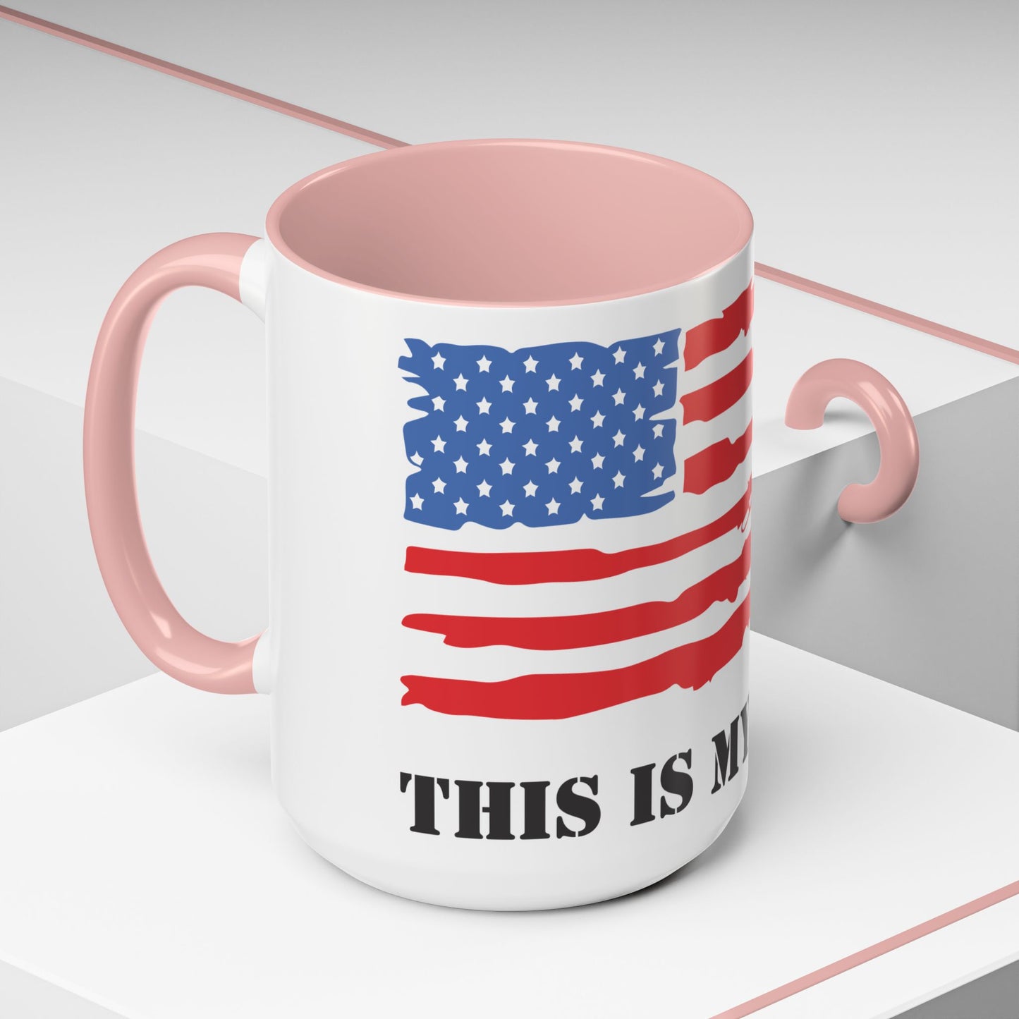 This Is My House Patriotic Coffee Mug