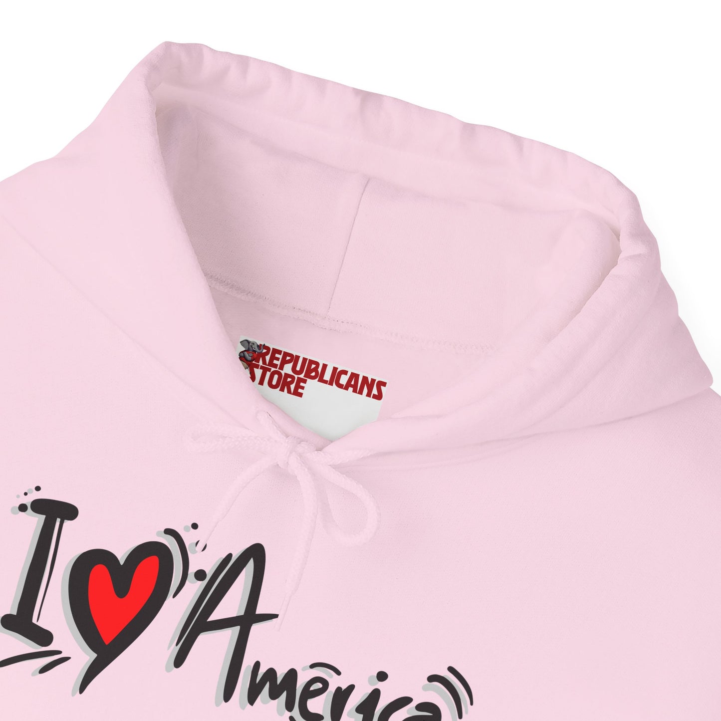 I Love America Unisex Hoodie Sweatshirt