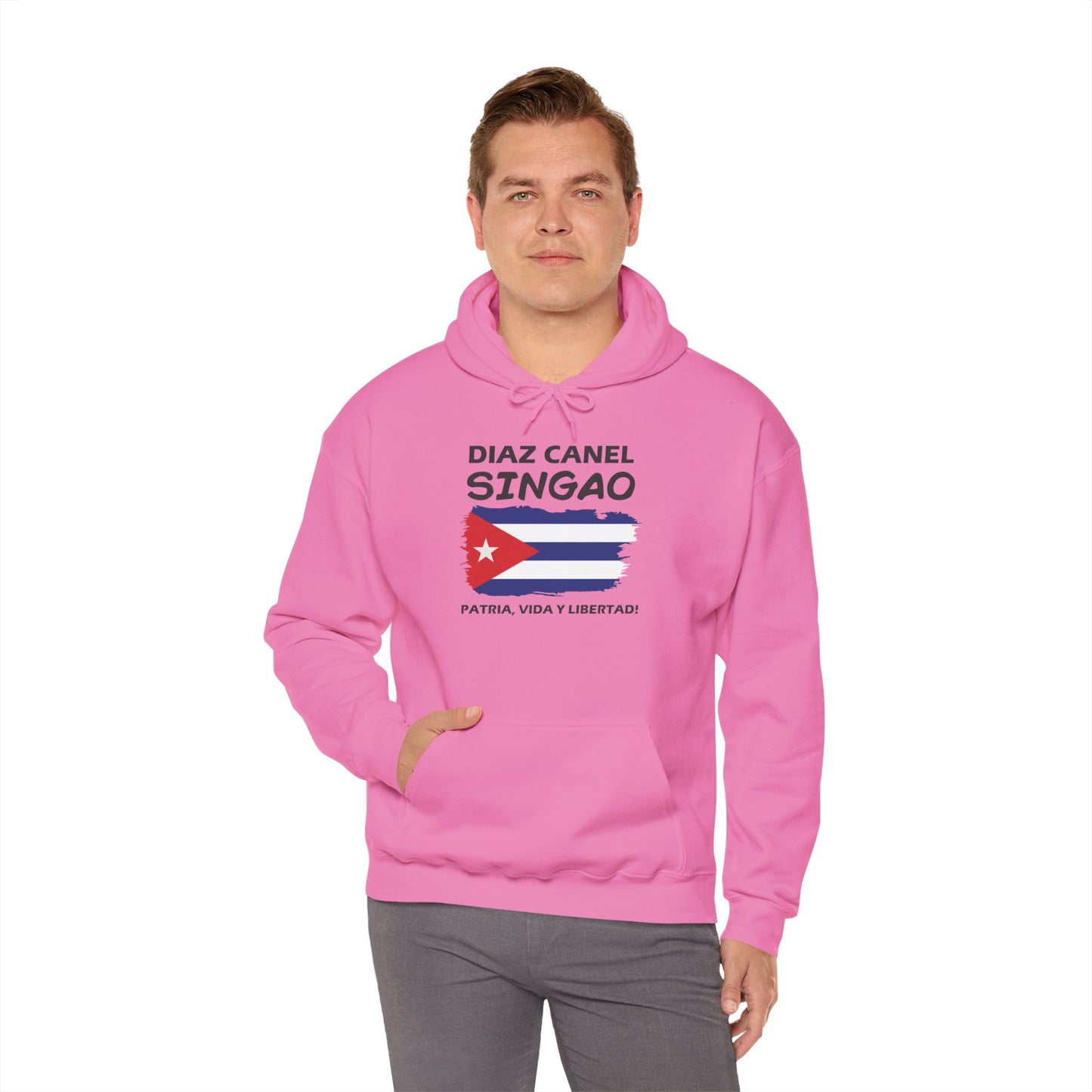Díaz Canel Singao Patriótico Hoodie