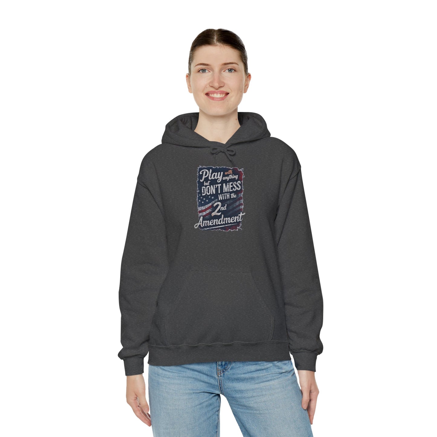 Don't Mess with the 2nd Amendment Patriotic Hoodie