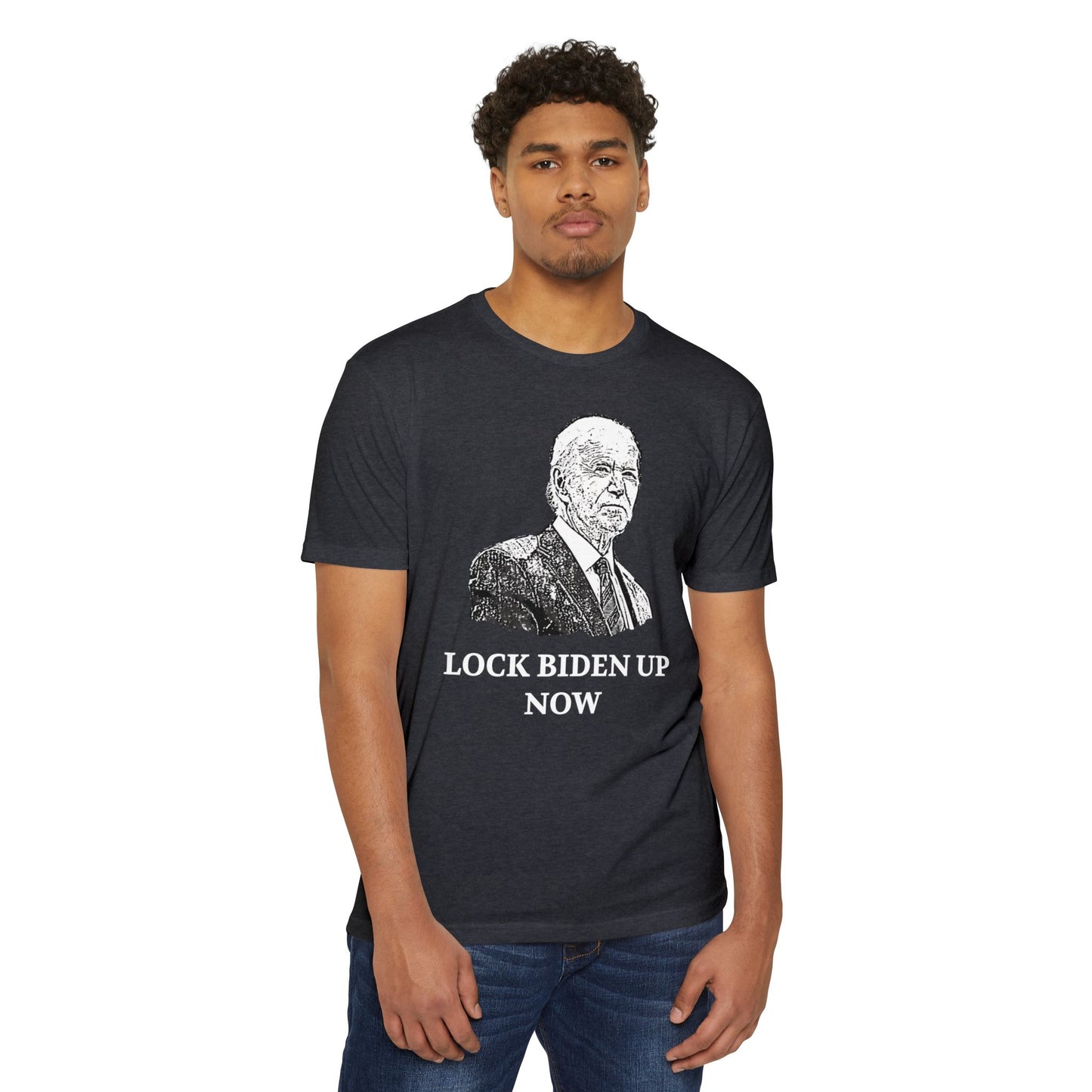 Lock Biden Up Now Patriotic T-Shirt