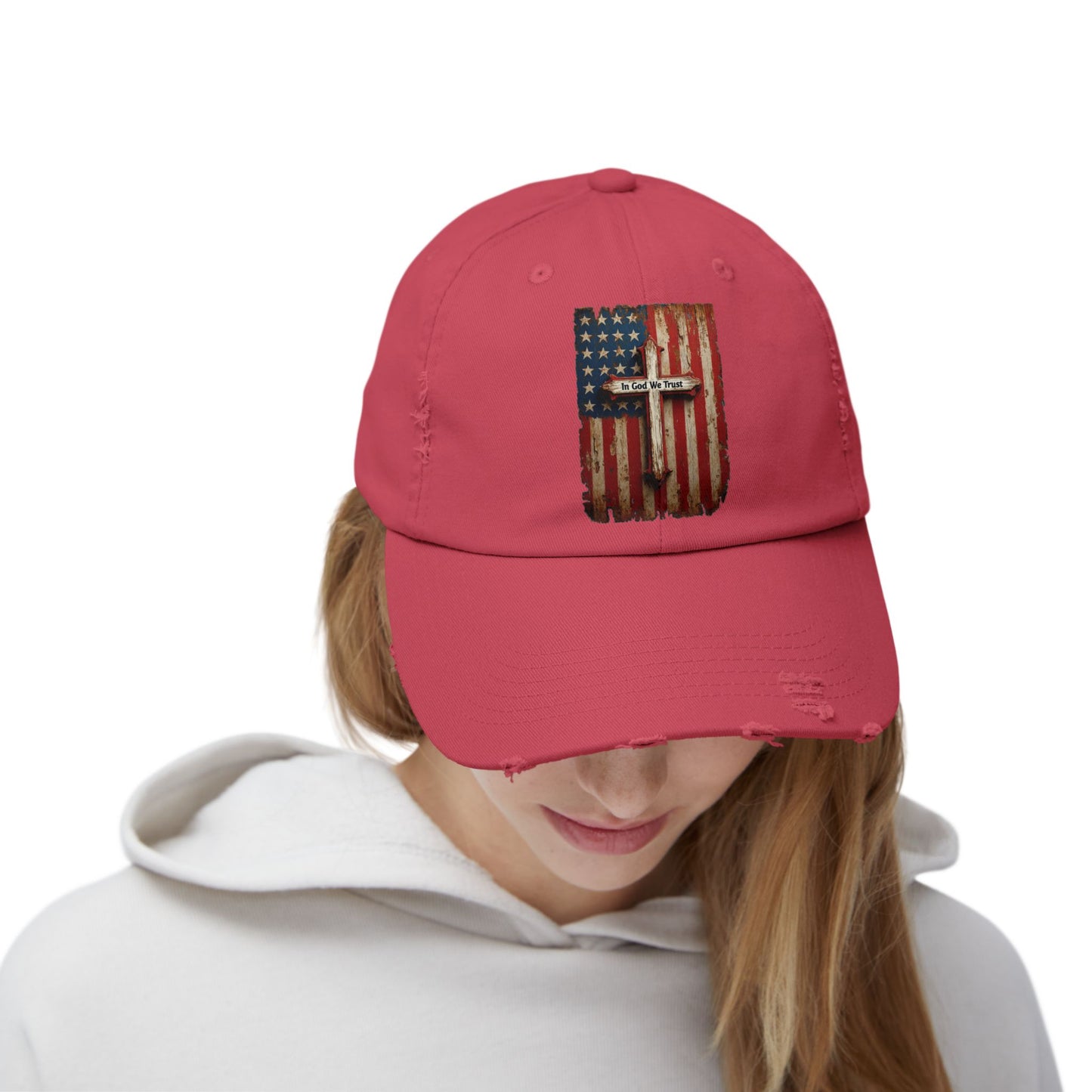 In God We Trust Patriotic Printed Hat