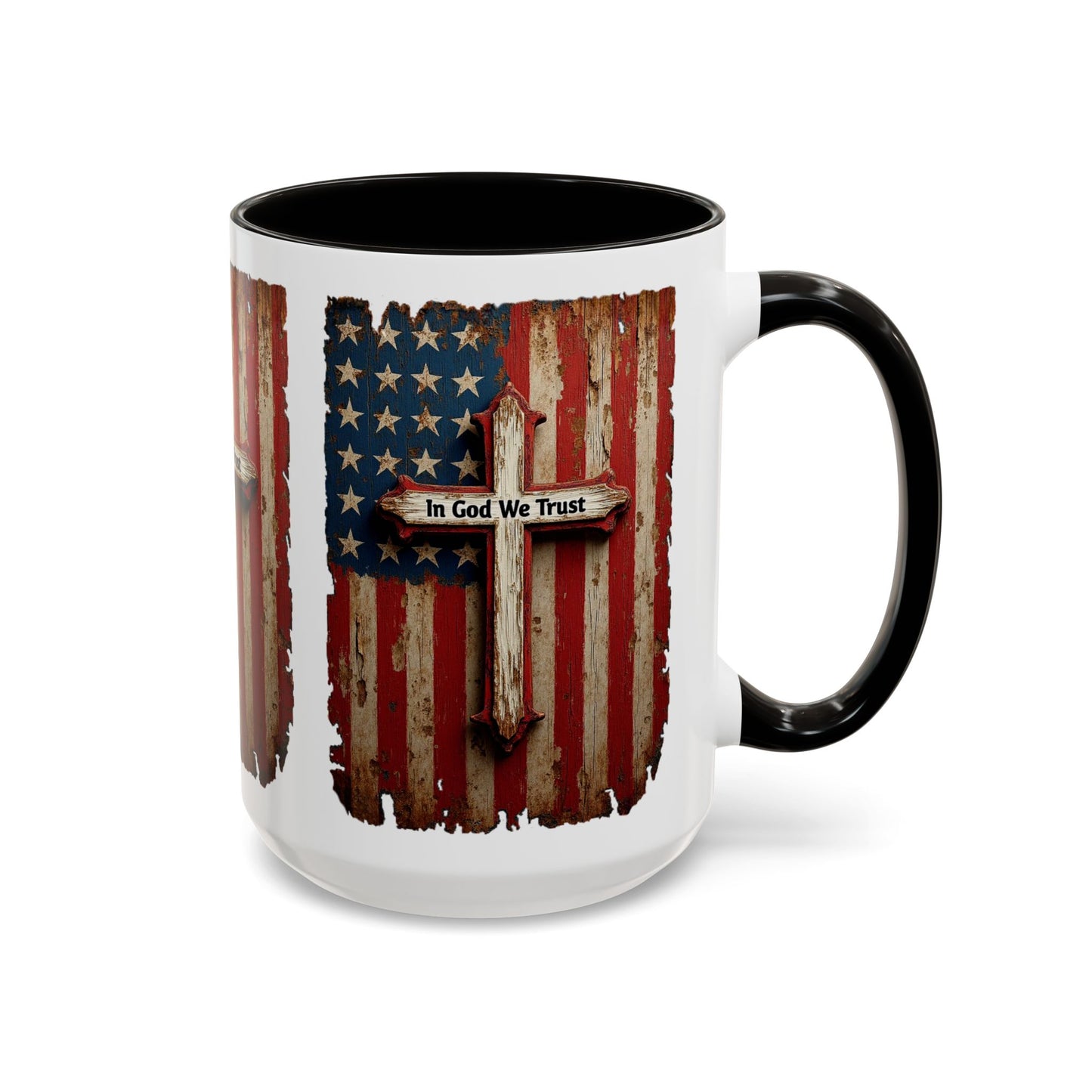 In God We Trust Patriotic Coffee Mug