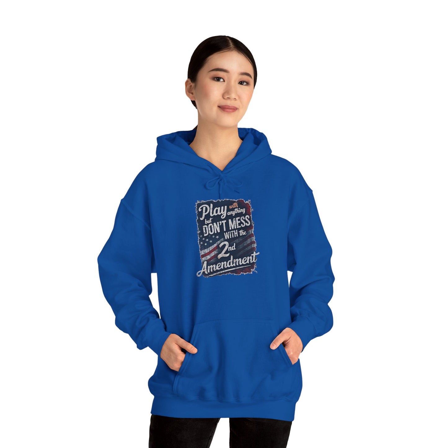 Don't Mess with the 2nd Amendment Patriotic Hoodie