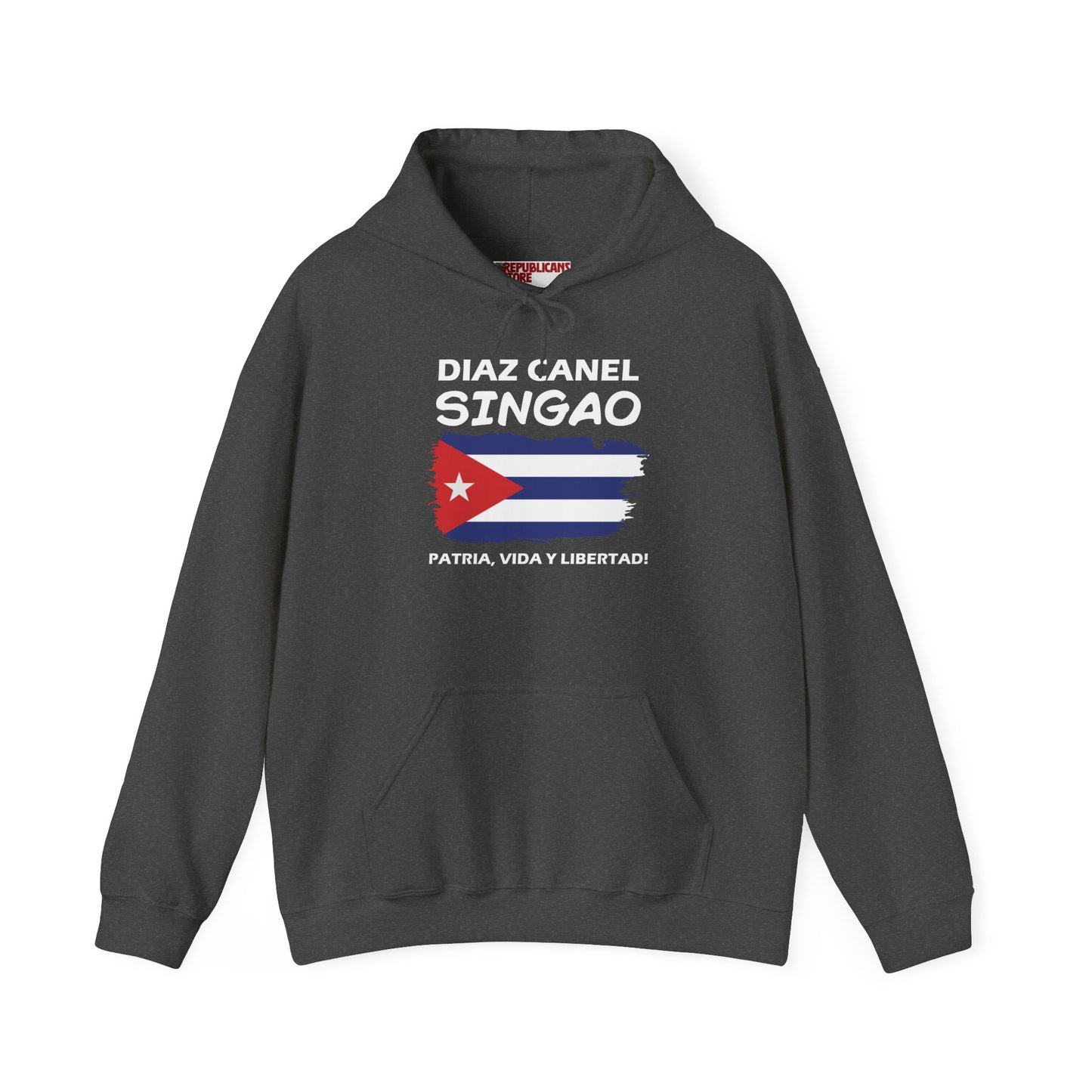 Díaz Canel Singao Patriótico Hoodie