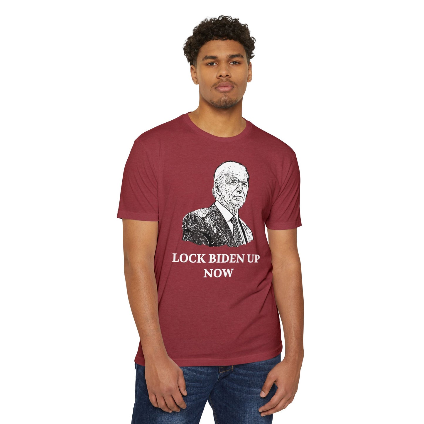 Lock Biden Up Now Patriotic T-Shirt