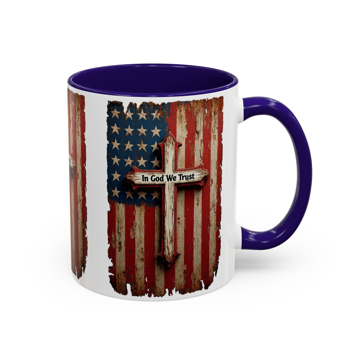 In God We Trust Patriotic Coffee Mug