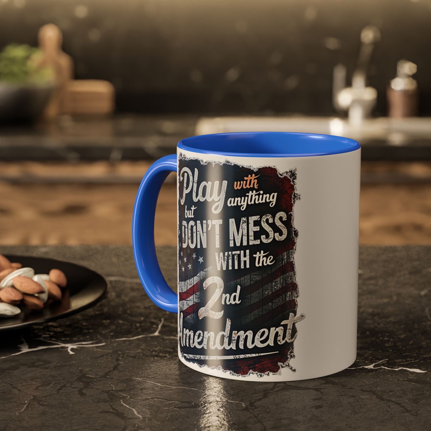 Don't Mess with the 2nd Amendment Patriotic Coffee Mug